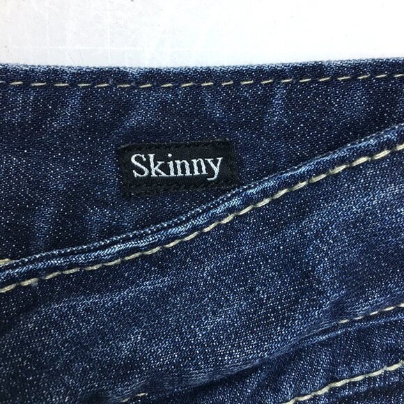 ReRock Express Women's Skinny Jeans Low Rise Stretch Size 4 length 33" - Picture 8 of 10